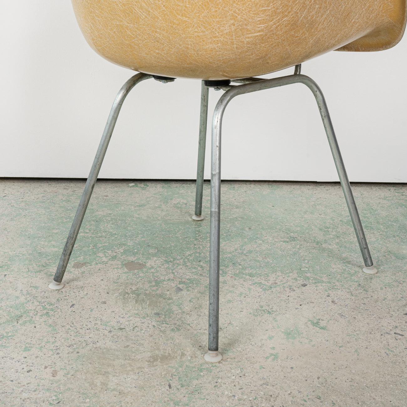 (LOT 01) DAX Chair (Ochre Light) by Charles & Ray Eames