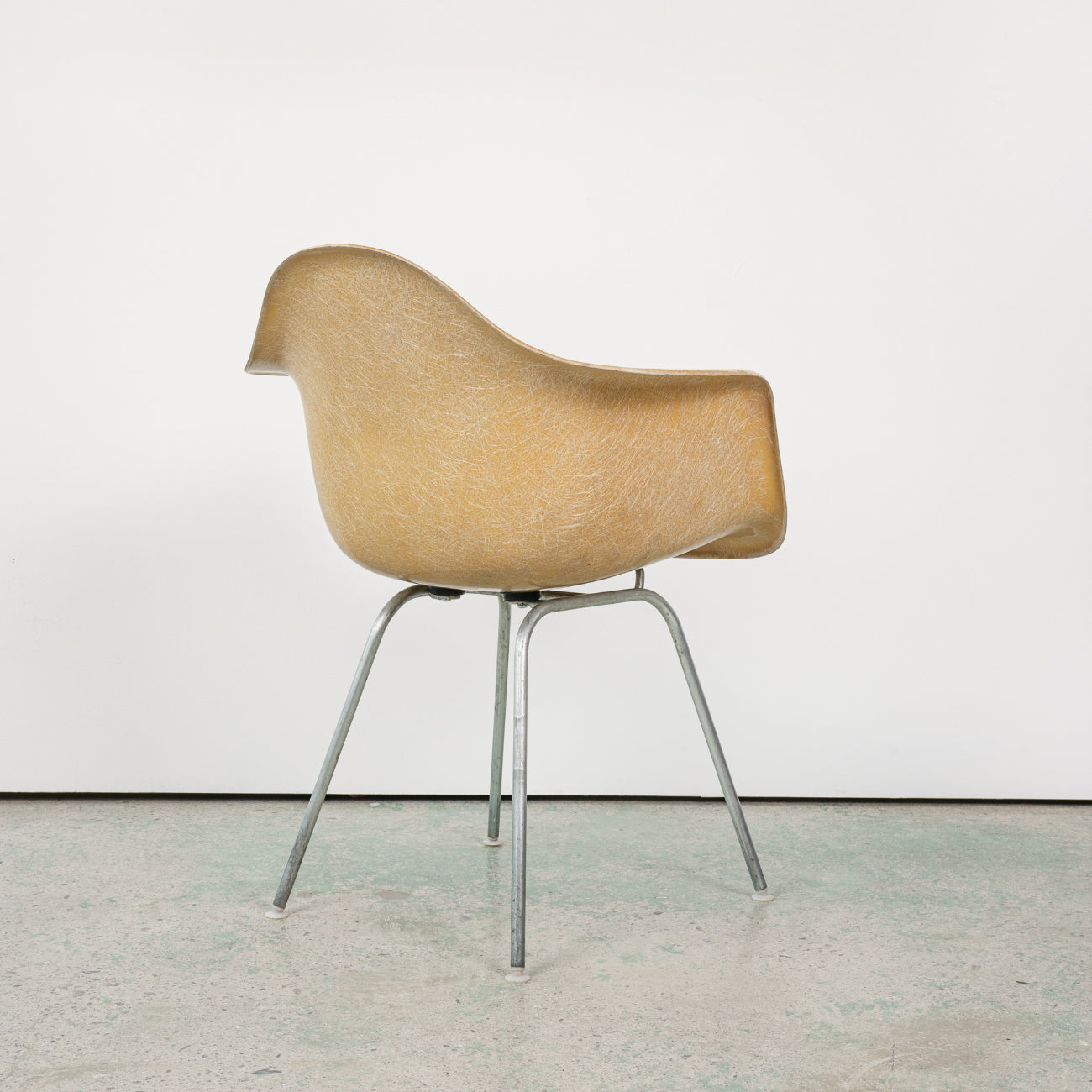 (LOT 01) DAX Chair (Ochre Light) by Charles & Ray Eames