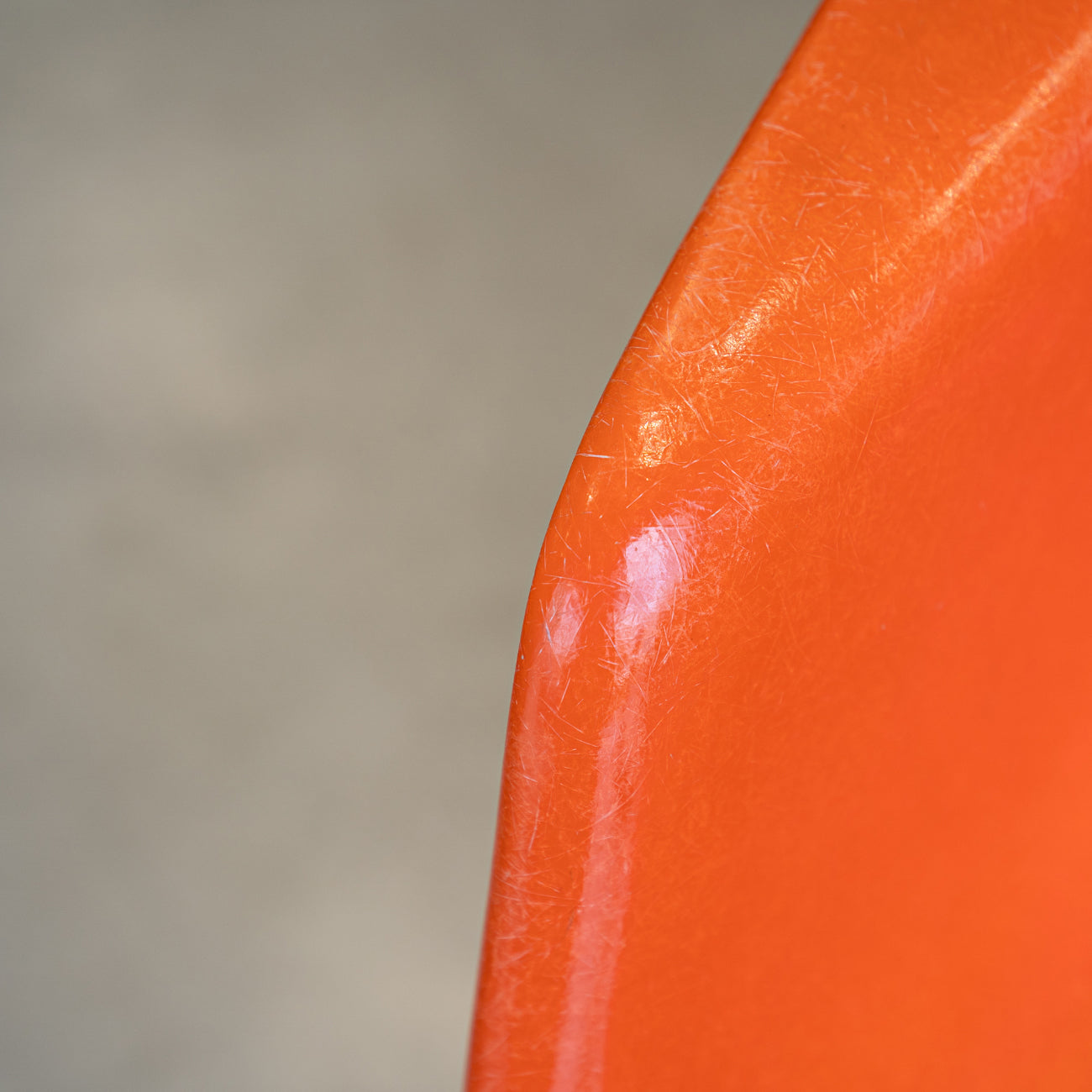 (LOT09) DAX Chair (Red Orange)