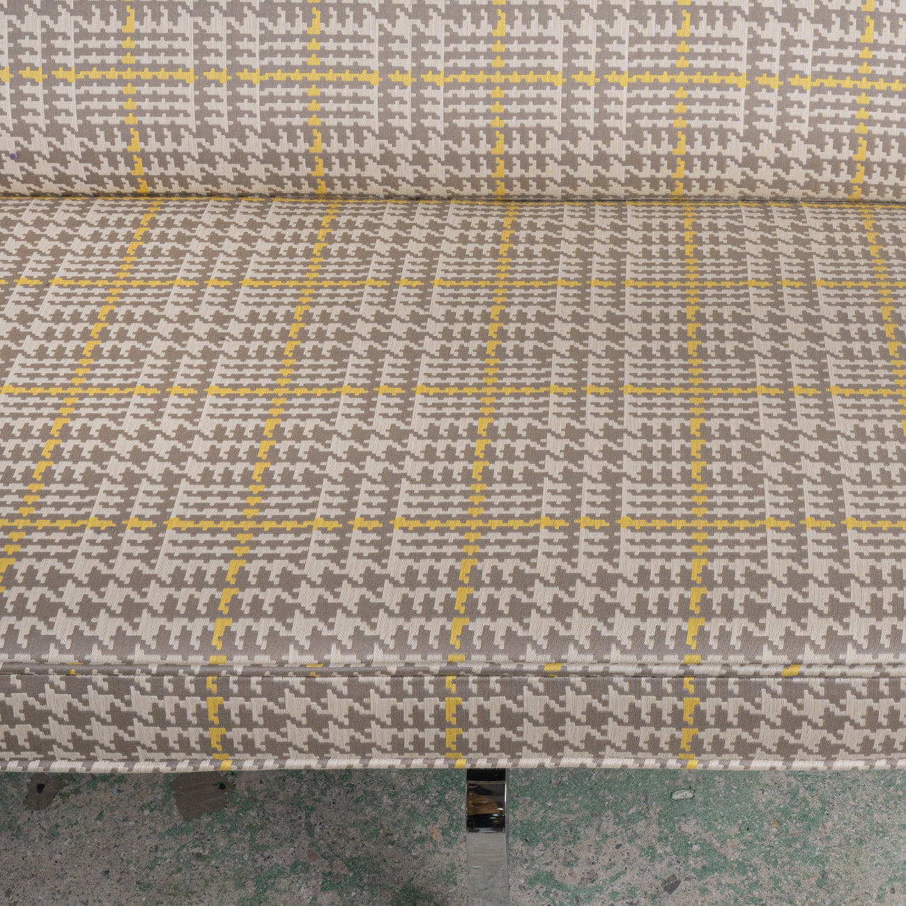 (LOT 03) Eames Compact Sofa (Houndstooth by Paul Smith)