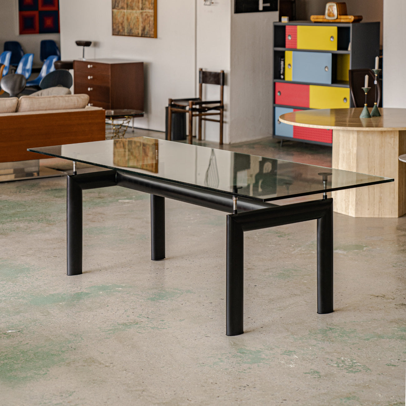 (LOT 09) LC6 Table by Le Corbusier, Pierre Jeanneret & Charlotte Perriand