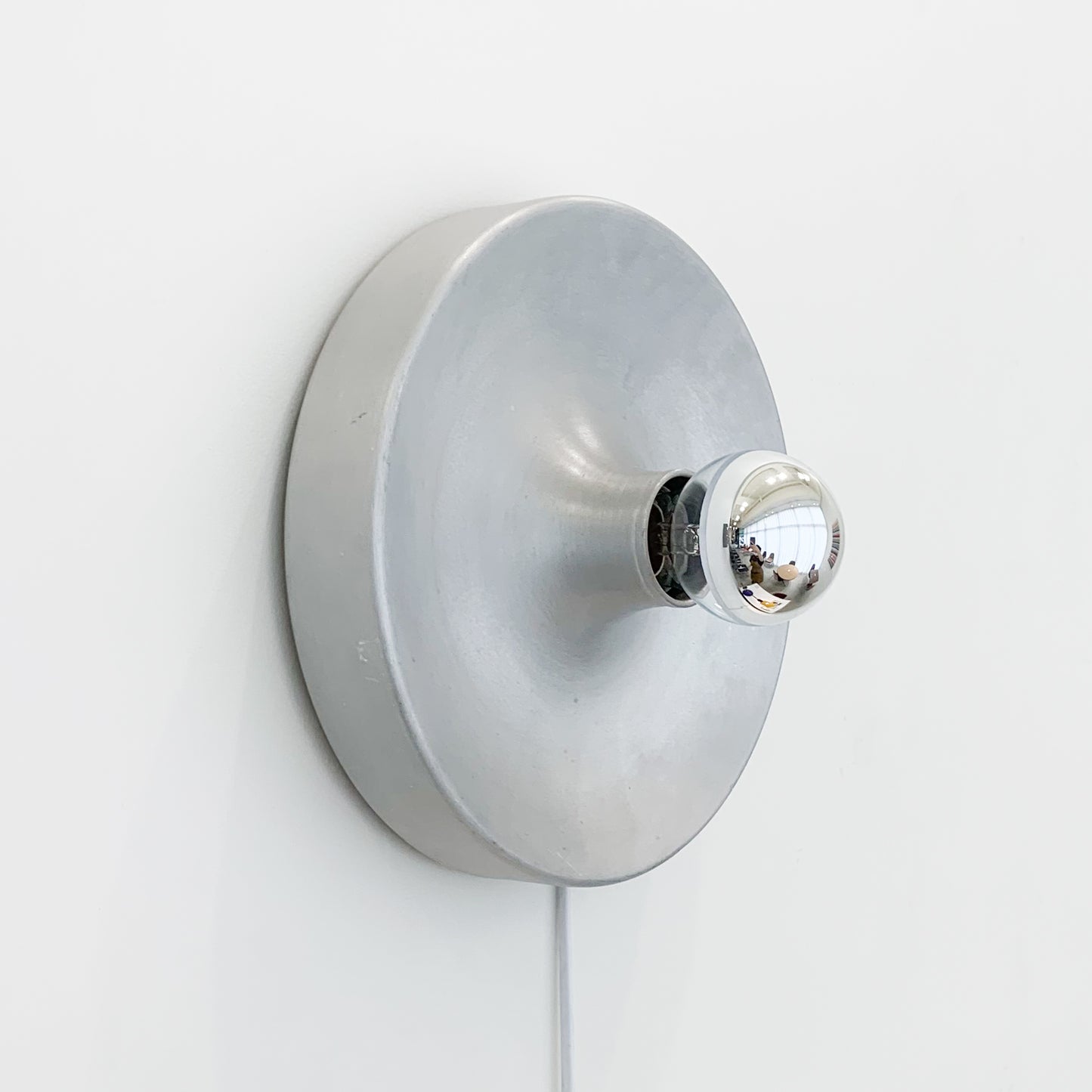 (LOT02) 25cm 'Les Arcs' Wall Lamp (Selected by Charlotte Perriand for Les Arcs, 1960s)