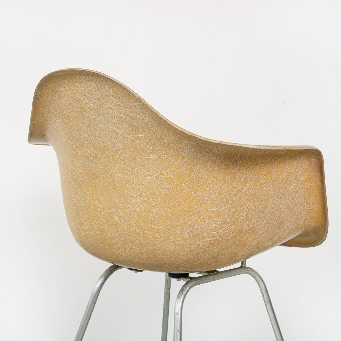 (LOT 01) DAX Chair (Ochre Light) by Charles & Ray Eames