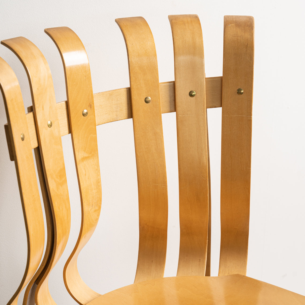 (LOT 18) Hat Trick Side Chair by Frank Gehry