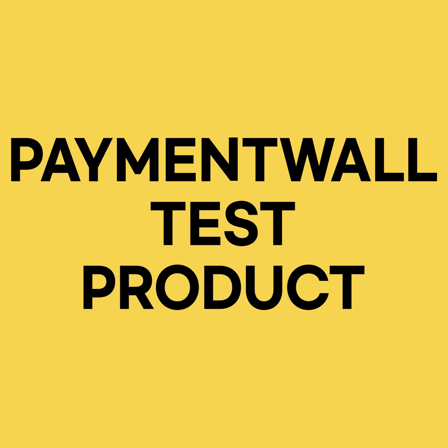 paymentwall test product