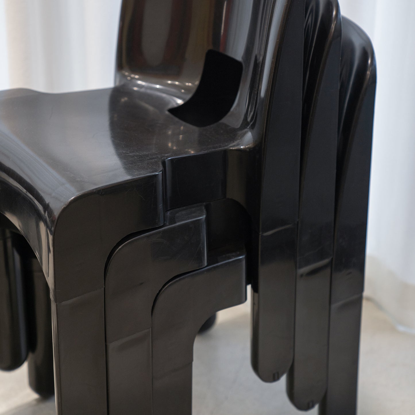 Model 4867 Chair by Joe Colombo (4점 / 1세트)